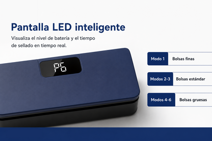 Selladora de bolsas mini 2 en 1
