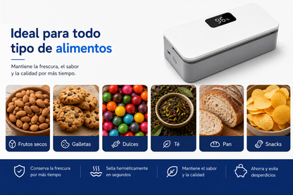 Selladora de bolsas mini 2 en 1